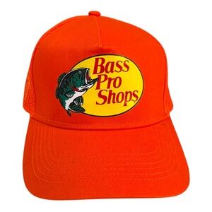 Bass Pro‎ Shops Bright Orange Logo Hat